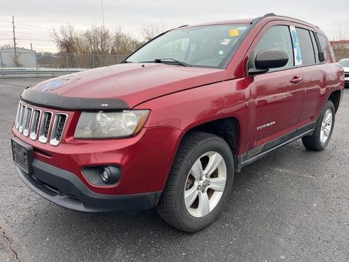 Deep Cherry Red Crystal Pearlcoat 2014 Jeep Compass Sport