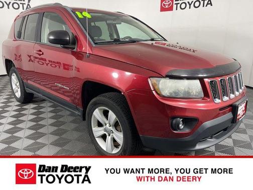 Deep Cherry Red Crystal Pearlcoat 2014 Jeep Compass Sport