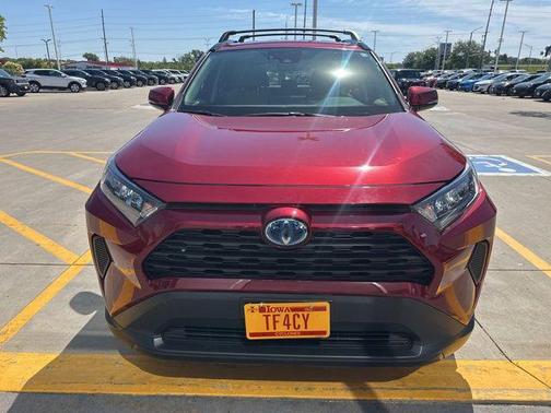 Ruby Flare Pearl 2022 Toyota RAV4 Hybrid LE
