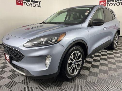 Iced Blue Silver Metallic 2022 Ford Escape SEL