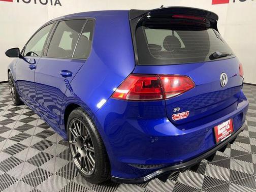 Blue Metallic 2017 Volkswagen Golf R 2.0T DSG