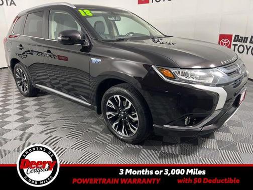 Ruby Black Pearl 2018 Mitsubishi Outlander PHEV SEL
