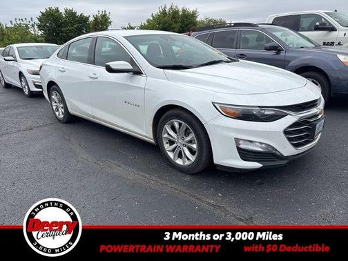 Summit White 2023 Chevrolet Malibu FWD 1LT