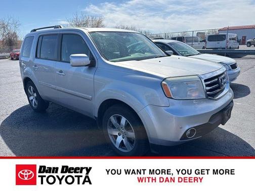 Alabaster Silver Metallic 2014 Honda Pilot Touring