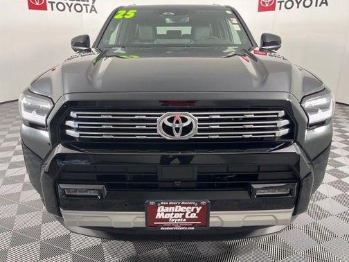 Black 2025 Toyota 4Runner Limited