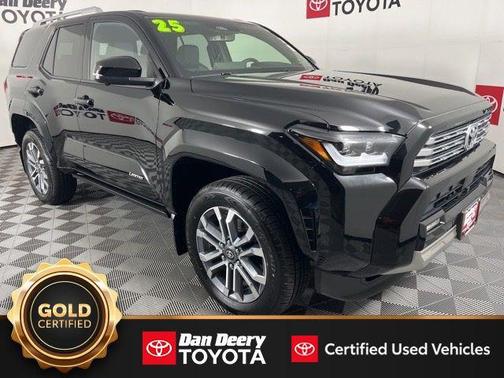 Black 2025 Toyota 4Runner Limited
