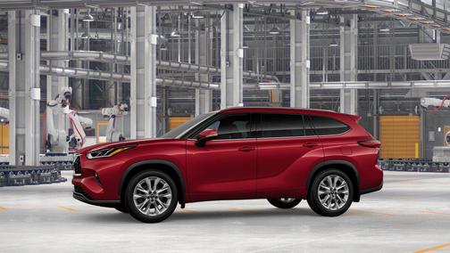 Ruby Flare Pearl 2026 Toyota Highlander Limited