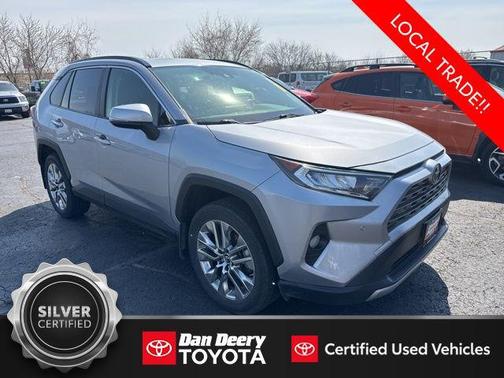 Silver Sky Metallic 2019 Toyota RAV4 Limited