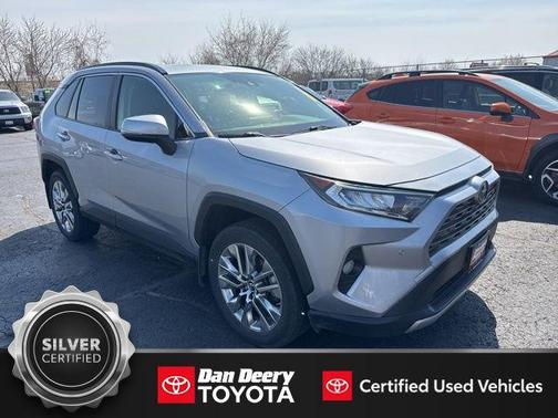 Silver Sky Metallic 2019 Toyota RAV4 Limited