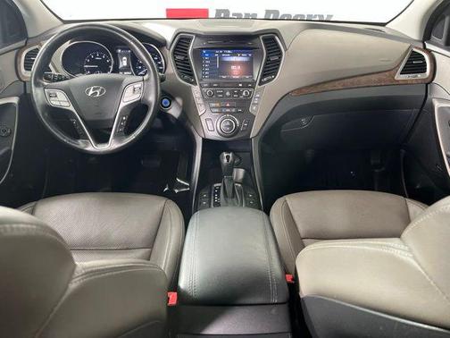 Monaco White 2017 Hyundai SANTA FE Limited Ultimate