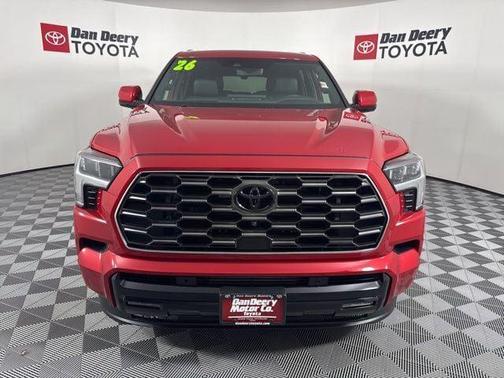 Supersonic Red 2026 Toyota Sequoia Platinum