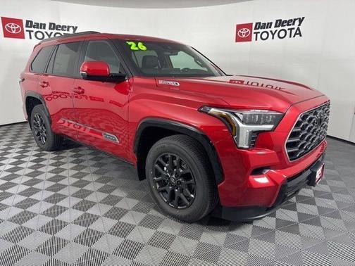 Supersonic Red 2026 Toyota Sequoia Platinum