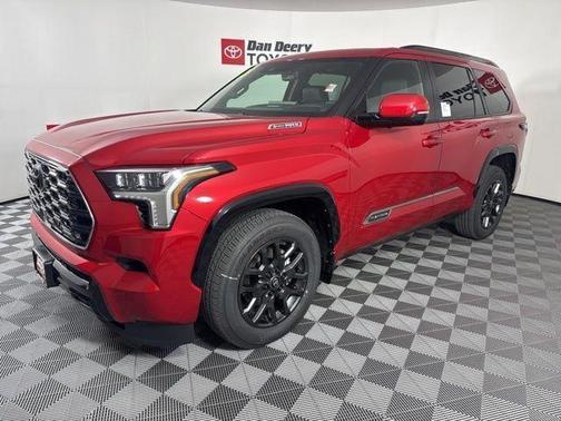 Supersonic Red 2026 Toyota Sequoia Platinum