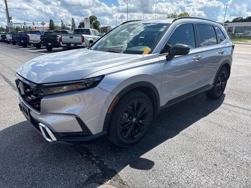 Lunar Silver Metallic 2023 Honda CR-V Hybrid Sport Touring AWD