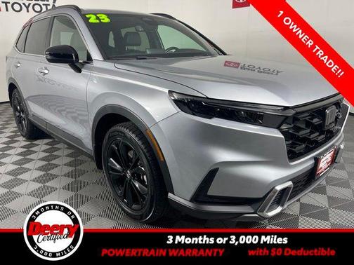 Lunar Silver Metallic 2023 Honda CR-V Hybrid Sport Touring AWD