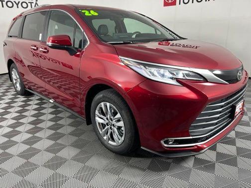 Ruby Flare Pearl 2026 Toyota Sienna Limited