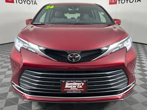Ruby Flare Pearl 2026 Toyota Sienna Limited