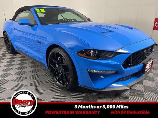 Grabber Blue Metallic 2023 Ford Mustang GT Premium