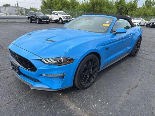 Grabber Blue Metallic 2023 Ford Mustang GT Premium