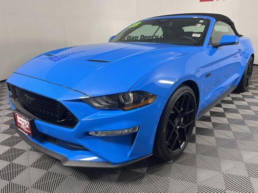 Grabber Blue Metallic 2023 Ford Mustang GT Premium