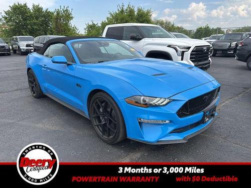 Grabber Blue Metallic 2023 Ford Mustang GT Premium