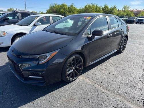 Black Sand Pearl 2022 Toyota Corolla SE