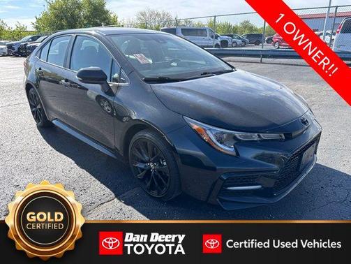 Black Sand Pearl 2022 Toyota Corolla SE