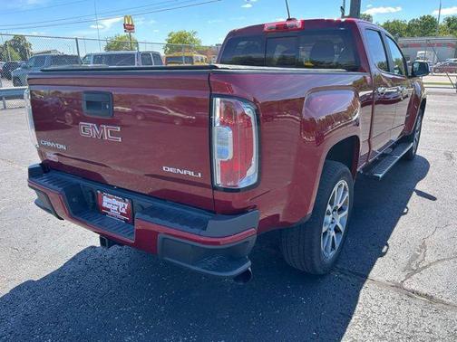 Red Quartz Tintcoat 2017 GMC Canyon Denali
