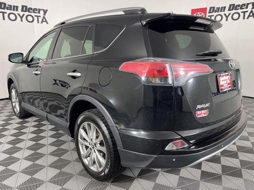 Black 2017 Toyota RAV4 Limited