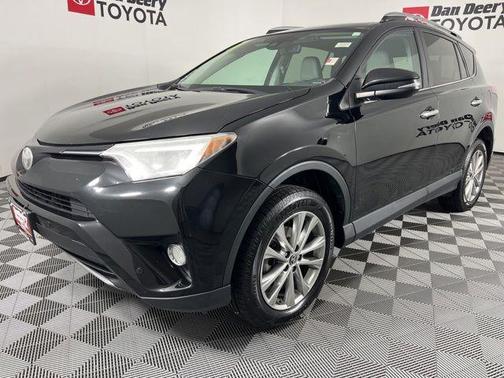 Black 2017 Toyota RAV4 Limited
