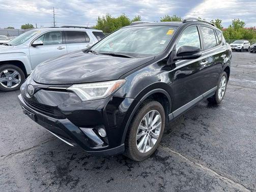 Black 2017 Toyota RAV4 Limited