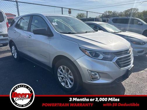 Silver Ice Metallic 2021 Chevrolet Equinox LS