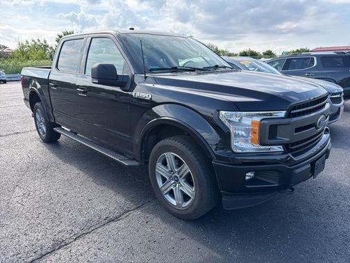 Shadow Black 2018 Ford F-150 XLT