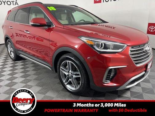 Regal Red Pearl 2018 Hyundai SANTA FE Limited Ultimate