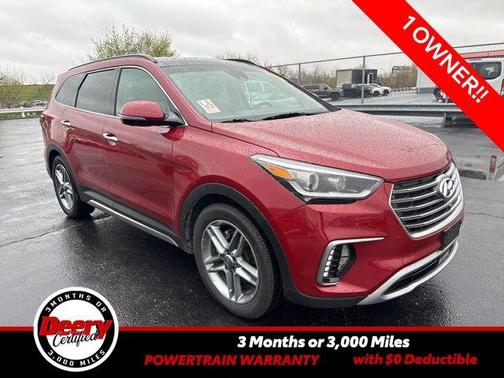 Regal Red Pearl 2018 Hyundai SANTA FE Limited Ultimate