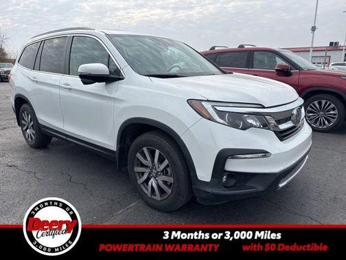 Platinum White Pearl 2022 Honda Pilot AWD Black Edition
