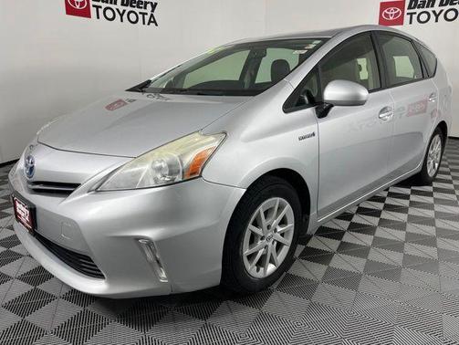 Classic Silver Metallic 2012 Toyota Prius v Two