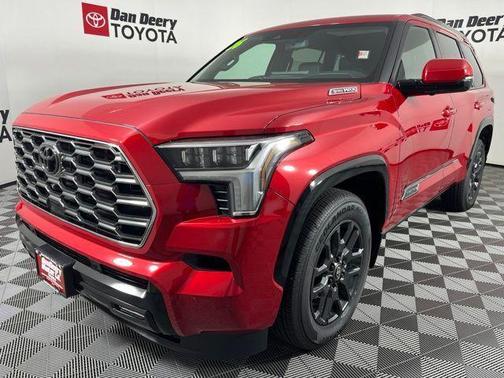 Supersonic Red 2026 Toyota Sequoia Platinum