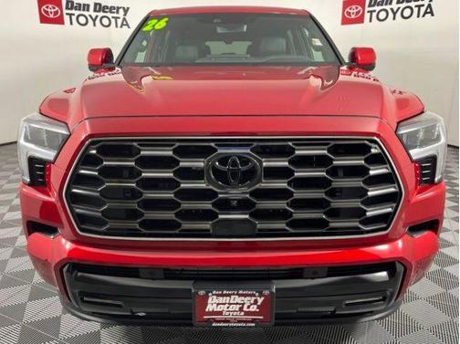 Supersonic Red 2026 Toyota Sequoia Platinum