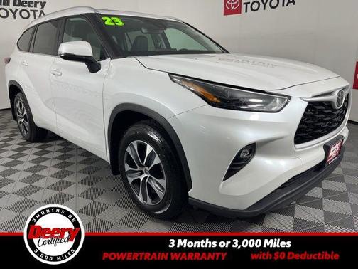 Wind Chill Pearl 2023 Toyota Highlander XLE