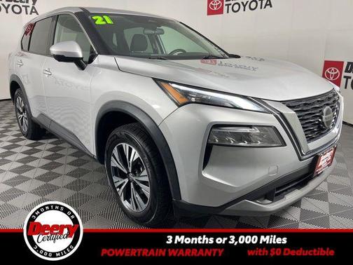 Brilliant Silver Metallic 2021 Nissan Rogue SV