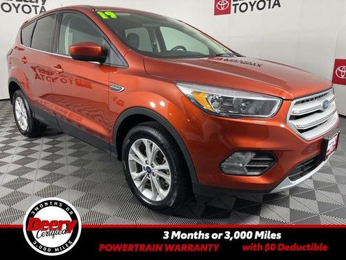 Sedona Orange Metallic 2019 Ford Escape SE