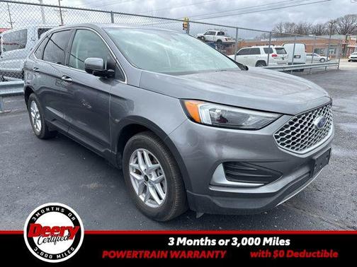Gray Metallic 2023 Ford Edge SEL