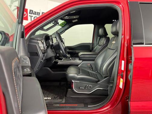 Rapid Red Metallic Tinted Clearcoat 2023 Ford F-150 Platinum