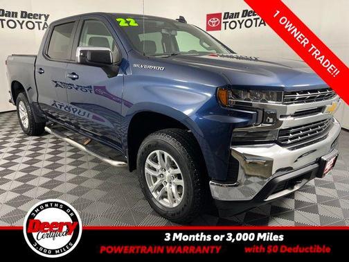 Northsky Blue Metallic 2022 Chevrolet Silverado 1500 Limited 1LT
