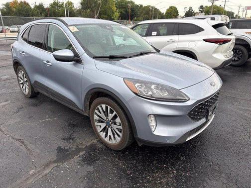 Blue Silver Metallic 2022 Ford Escape Titanium