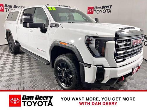 Summit White 2025 GMC Sierra 2500 AT4