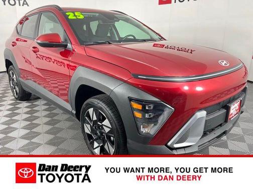 Ultimate Red Metallic 2025 Hyundai KONA SEL