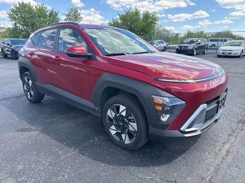 Ultimate Red Metallic 2025 Hyundai KONA SEL