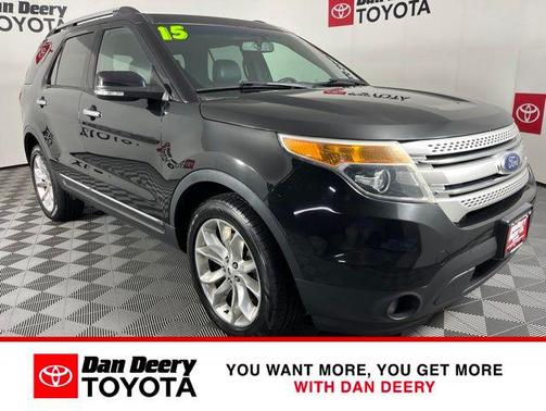 Tuxedo Black Metallic 2015 Ford Explorer XLT